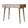 Sendai 2 Drawer Console Table - Image 2