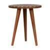 Spiral End Table