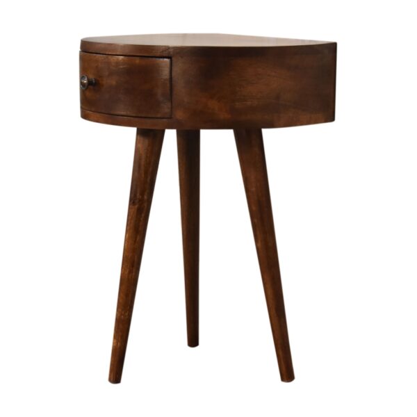 Chestnut Semi Circle Bedside - Image 2