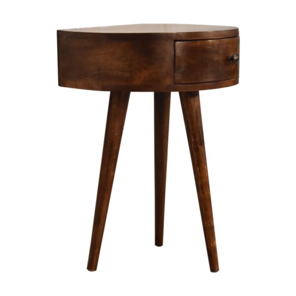 Chestnut Semi Circle Bedside - Image 3