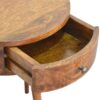 Chestnut Semi Circle Bedside - Image 6