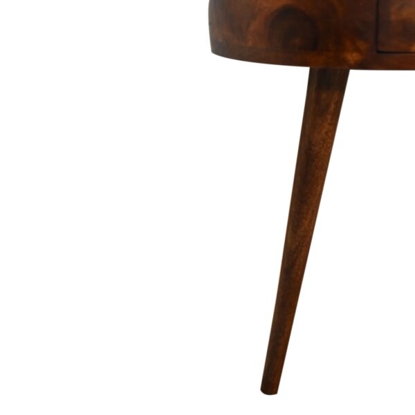 Chestnut Semi Circle Bedside - Image 7
