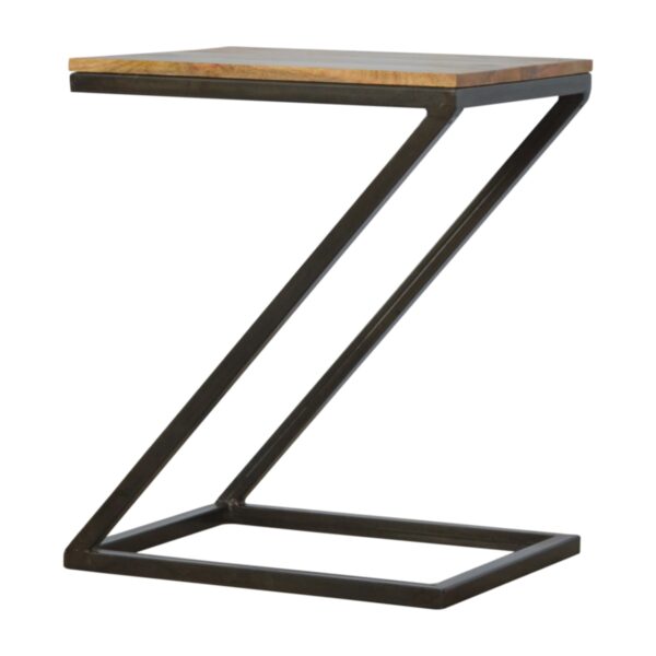Side Table with Iron Base - Image 2