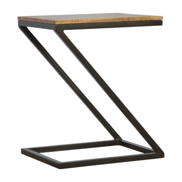 Side Table with Iron Base - Image 3