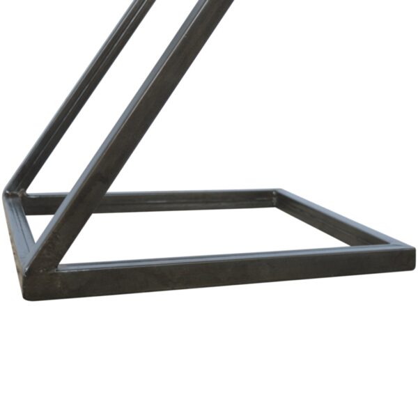 Side Table with Iron Base - Image 6