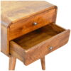 Curved Chestnut Bedside - Image 6
