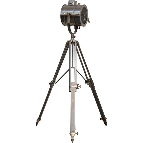 Chrome Tripod Spotlight Floor Lamp - Image 6