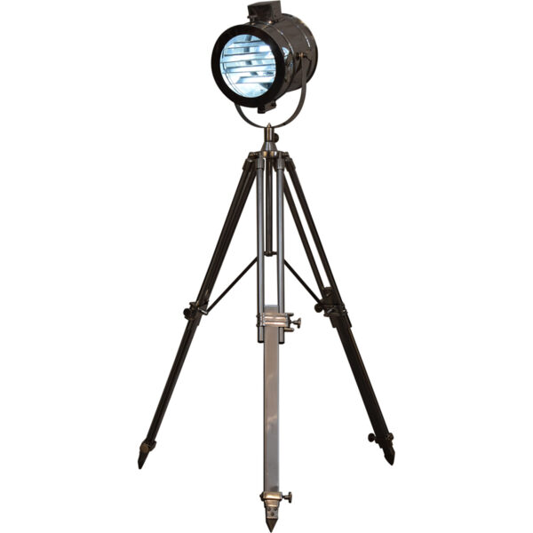 Chrome Tripod Spotlight Floor Lamp - Image 5