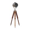 Caged Chrome Spotlight Floor Lamp - Image 2