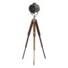 Caged Chrome Spotlight Floor Lamp - Image 3