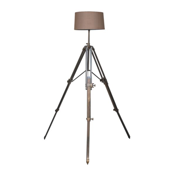 Chrome Tripod Lamp - Image 4