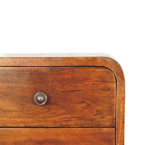 Floating Mini Chestnut Bedside - Image 4