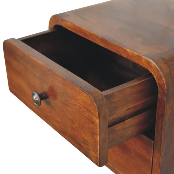 Floating Mini Chestnut Bedside - Image 5