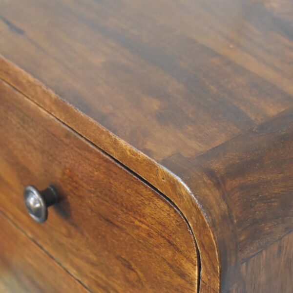 Floating Mini Chestnut Bedside - Image 6