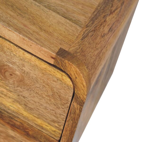 Mini Curve Oak-ish Floating Bedside - Image 5