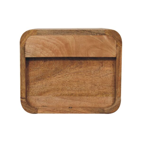 Mini Curve Oak-ish Floating Bedside - Image 8