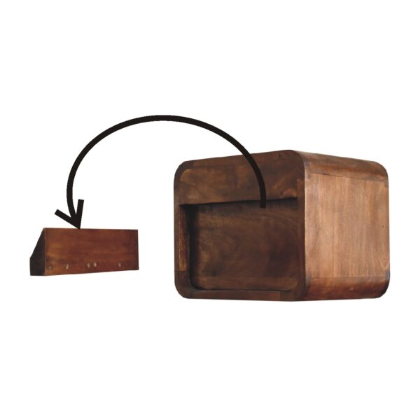 Mini Curve Floating Bedside - Image 9