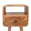 Mini Oakish Curve Open Bedside - Image 4