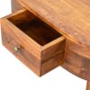 Mini Chestnut Rounded Coffee Table - Image 6