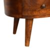 Mini Chesnut Wave Coffee Table - Image 7