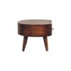 Mini Chesnut Wave Coffee Table - Image 8