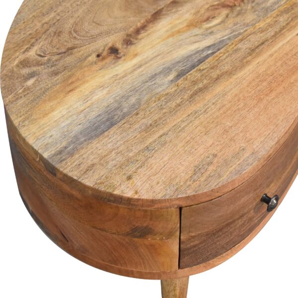 Mini Oak-ish Wave Coffee Table - Image 5