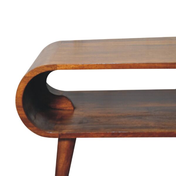 Open Chestnut Coffee Table - Image 4