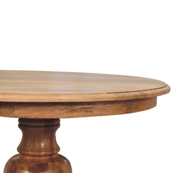 Round Turned Dining Table - Image 4