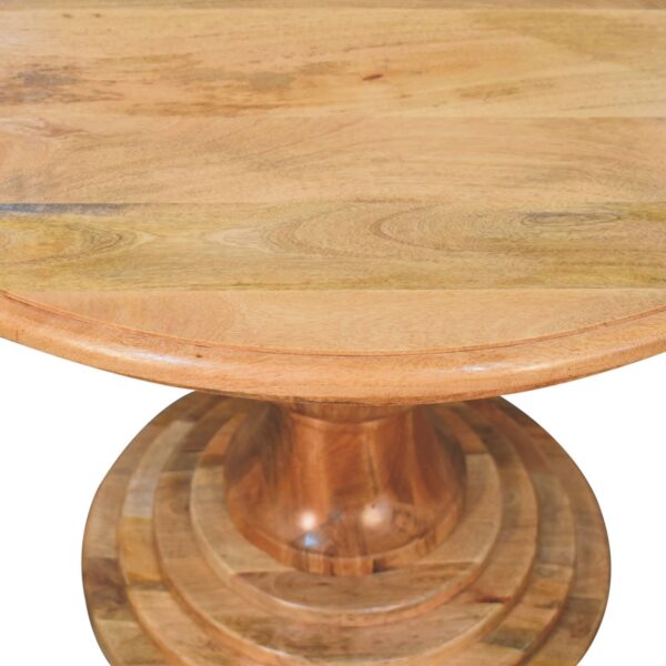 Round Turned Dining Table - Image 5
