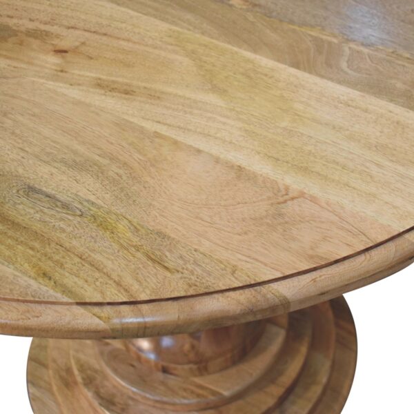Round Turned Dining Table - Image 7