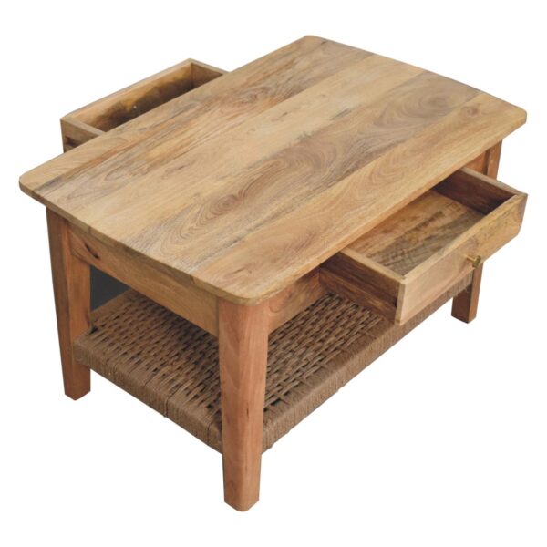 Rope 1 Drawer Coffee Table - Image 4