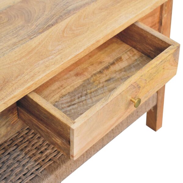 Rope 1 Drawer Coffee Table - Image 5