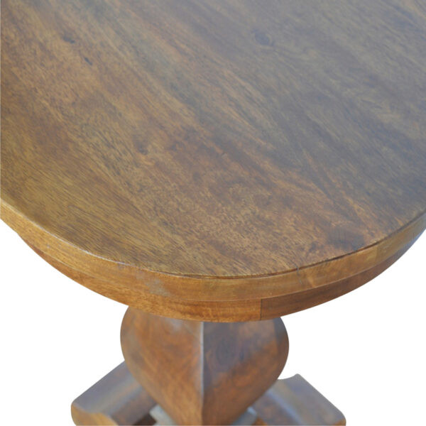 Round Pedestal Tea Table - Image 3