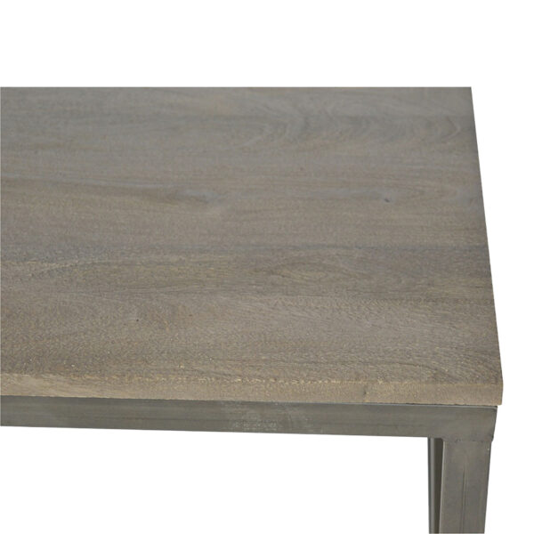 Set of 3 Iron Base Tables - Image 6