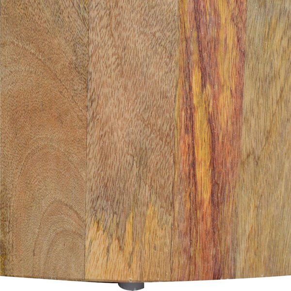 Round Wooden Coffee Table - Image 4