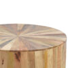 Round Wooden Coffee Table - Image 5