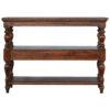 Solid Wood Turned Leg Console Table - Image 8