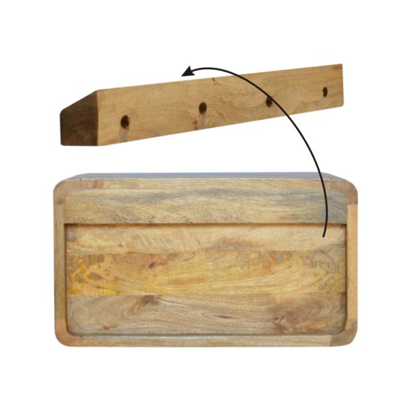 Floating Curve Open Slot Bedside - Image 7
