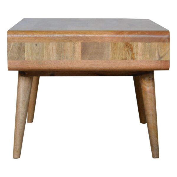 Curved Oak-ish Coffee Table - Image 7
