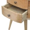 Rounded Bedside Table - Image 6
