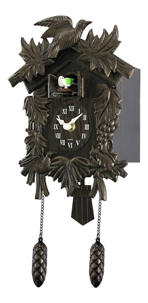Acctim Hamberg Antique Bronze Cuckoo Clock 27828 - Image 2