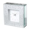 Hestia Mirror Glass Raindrop Design Mantel Clock - Image 2