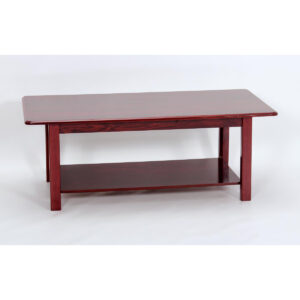 Avon Coffee Table with Shelf - Mahogany