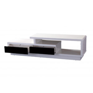 Abberly High Gloss TV Cabinet - White