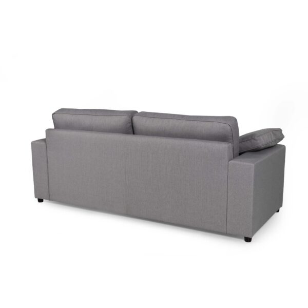 Alton Fabric Sofa 3S Silver - Image 2