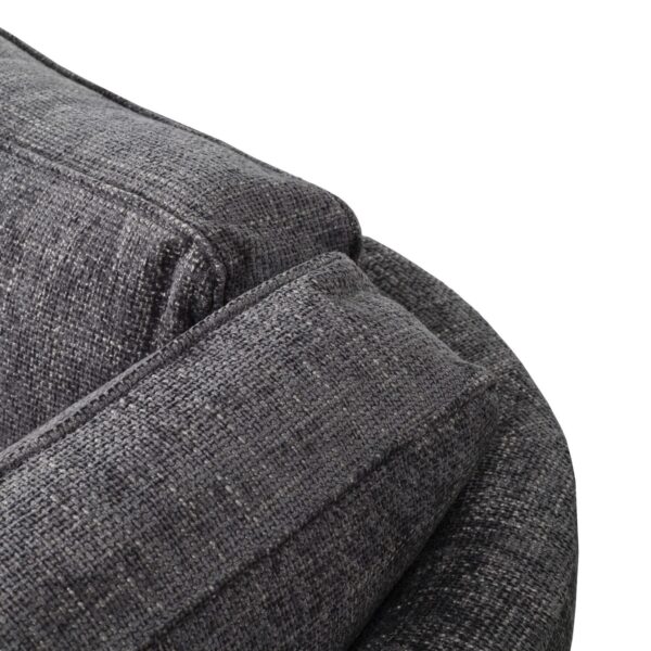 Ashby U Shaped Fabric Sofa Grey - Image 6