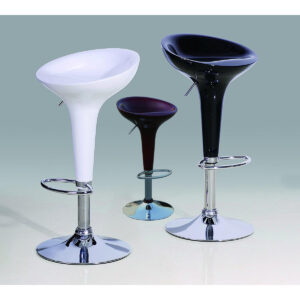 Bar Stool Model 1 (Sold in Pairs) - White