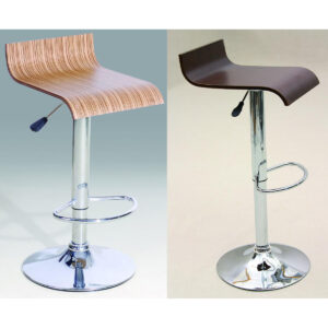 Bar Stool Model 6 (Sold in Pairs) - Walnut
