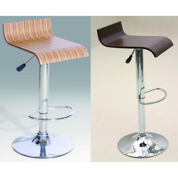 Bar Stool Model 6 (Sold in Pairs) - Walnut