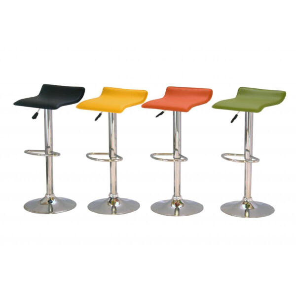 Bar Stool Model 8 (Sold in Pairs) - Black - Image 2